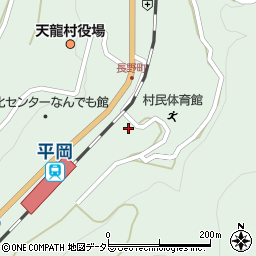 天龍村警察官駐在所周辺の地図