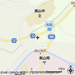 京都府南丹市美山町和泉蛭子周辺の地図