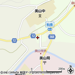 京都府南丹市美山町和泉（蛭子）周辺の地図