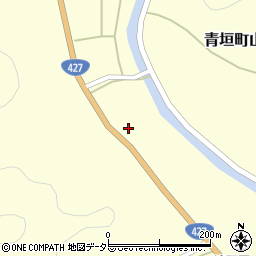 兵庫県丹波市青垣町山垣1166周辺の地図