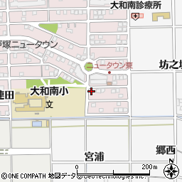 愛知県一宮市大和町戸塚連田1-16周辺の地図