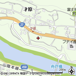 京都府船井郡京丹波町才原43周辺の地図