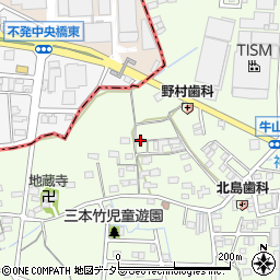 愛知県春日井市牛山町1826周辺の地図