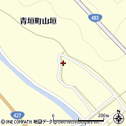兵庫県丹波市青垣町山垣912周辺の地図
