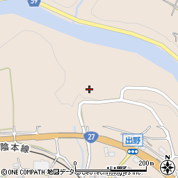 京都府京丹波町（船井郡）出野（加ジ路）周辺の地図