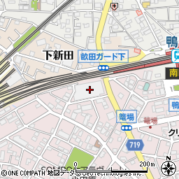 神奈川県小田原市南鴨宮2丁目50周辺の地図