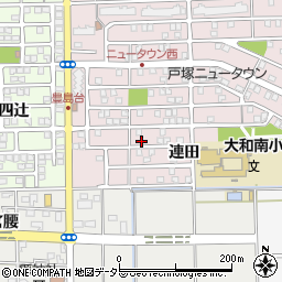 愛知県一宮市大和町戸塚連田20-14周辺の地図
