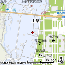 静岡県富士宮市上条464周辺の地図