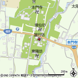 蓮行坊周辺の地図