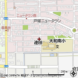 愛知県一宮市大和町戸塚連田20-21周辺の地図