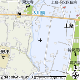 静岡県富士宮市上条206周辺の地図
