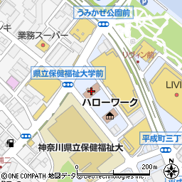 横須賀ロータリークラブ周辺の地図