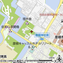 滋賀県彦根市尾末町1周辺の地図