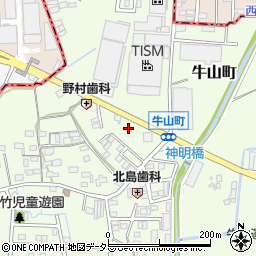 岩田薬局周辺の地図
