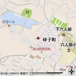 京都府福知山市砂子町80周辺の地図