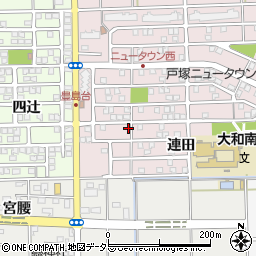 愛知県一宮市大和町戸塚連田33-26周辺の地図