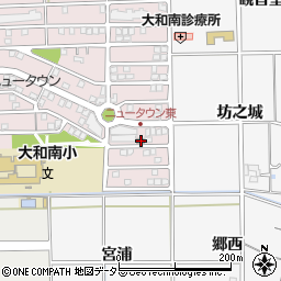 愛知県一宮市大和町戸塚連田1-43周辺の地図