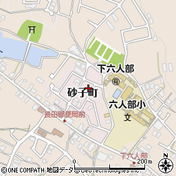 京都府福知山市砂子町41周辺の地図