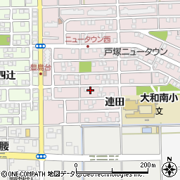 愛知県一宮市大和町戸塚連田20-29周辺の地図