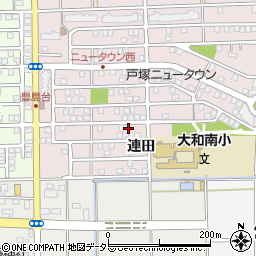 愛知県一宮市大和町戸塚連田20-25周辺の地図