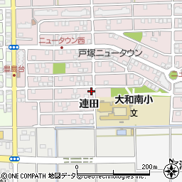 愛知県一宮市大和町戸塚連田20-22周辺の地図