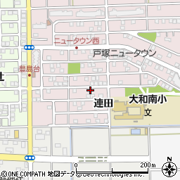 愛知県一宮市大和町戸塚連田20-26周辺の地図