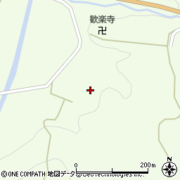 京都府南丹市美山町静原堀越口周辺の地図