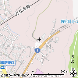 滋賀県彦根市古沢町406周辺の地図