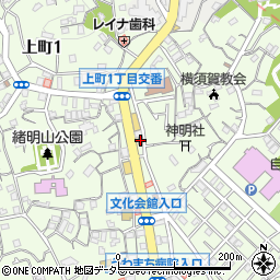 町内会館周辺の地図