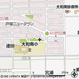 愛知県一宮市大和町戸塚連田1-37周辺の地図