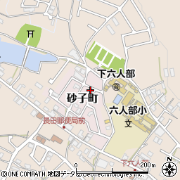 京都府福知山市砂子町40周辺の地図