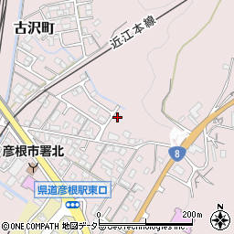 滋賀県彦根市古沢町768-27周辺の地図