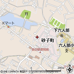 京都府福知山市砂子町80-2周辺の地図