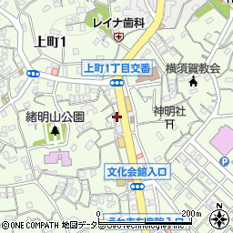 ブリリアント横須賀店周辺の地図