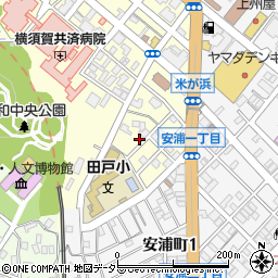 株式会社アメニティーサービス横須賀営業所周辺の地図