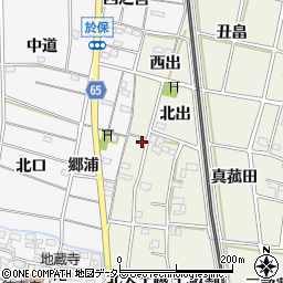 愛知県一宮市大和町氏永西出27周辺の地図