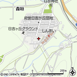 京都府福知山市堀361周辺の地図