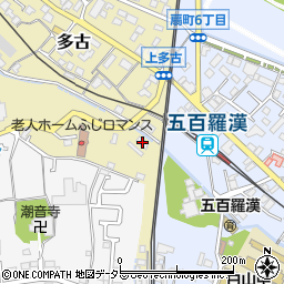 神奈川県小田原市多古701周辺の地図