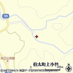 島根県安来市伯太町上小竹439周辺の地図