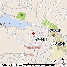 京都府福知山市砂子町77周辺の地図