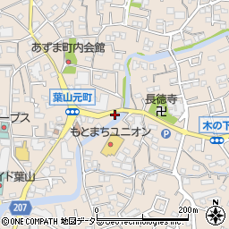 ピザーラ葉山店周辺の地図