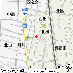 愛知県一宮市大和町氏永西出25周辺の地図