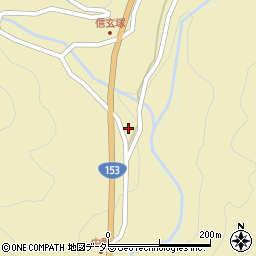 長野県下伊那郡根羽村4378周辺の地図
