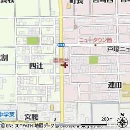 一宮戸塚郵便局 ＡＴＭ周辺の地図