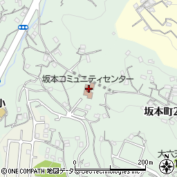 坂本コミュニティセンター周辺の地図