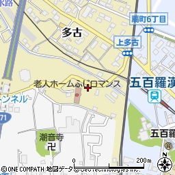 神奈川県小田原市多古708周辺の地図