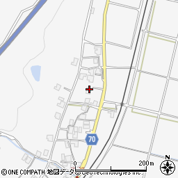 兵庫県朝来市物部489周辺の地図