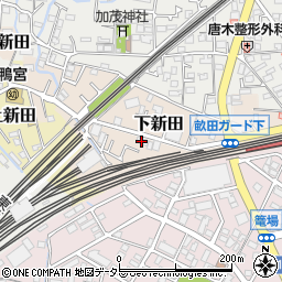 秋山設計事務所周辺の地図