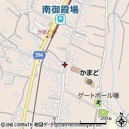 静岡県御殿場市竈736周辺の地図