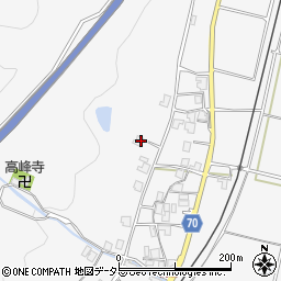 兵庫県朝来市物部662周辺の地図